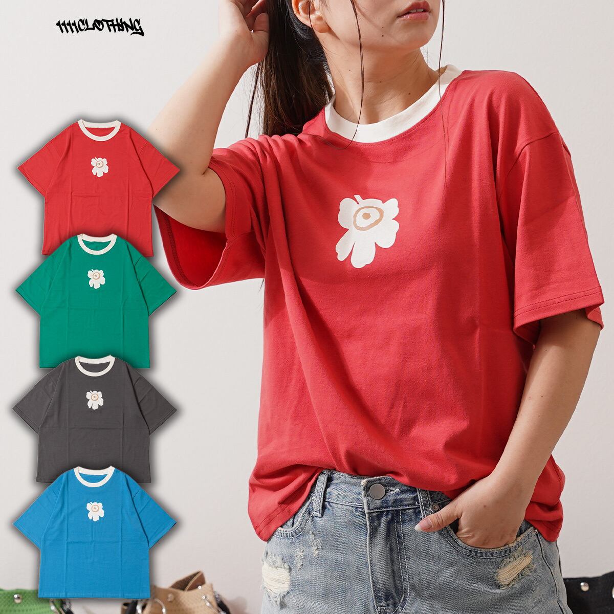 Tシャツ/ノースリーブ | 1111clothing / ワンフォークロージング