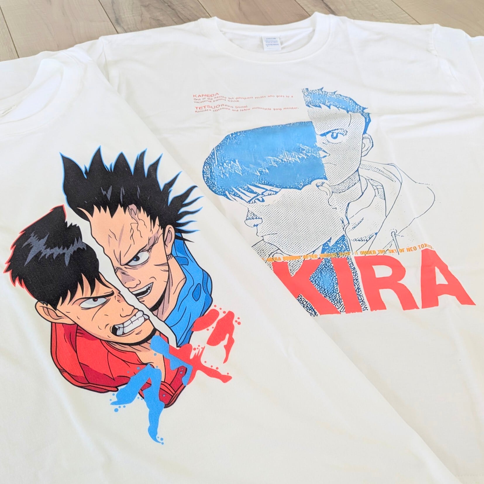 AKIRA ( アキラ ) 】『KANEDA / TETSUO』Tシャツ / 映画Tシャツ / 大友
