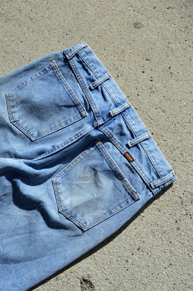 RUSTLER by Wrangler 1990's E7621SW Made in Mexico Straight Fit Denim W32 ラスラー デニム 90s