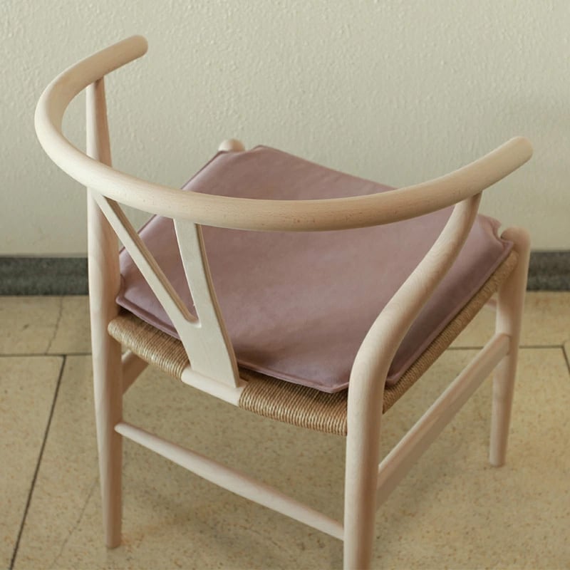 即納》CH24 Yチェア専用 シートクッション 全3色 リバーシブル