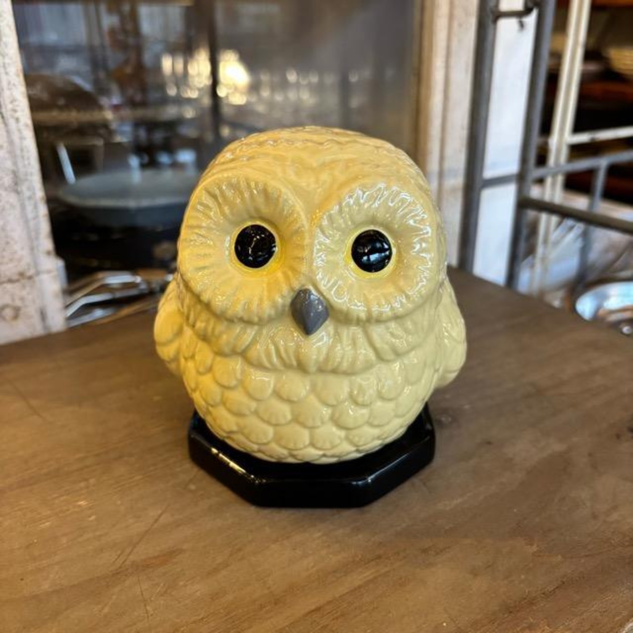 China Owl Seal Holder Object 中国 フクロウ印鑑入れ 置物 インテリア雑貨 ギフト 飾り