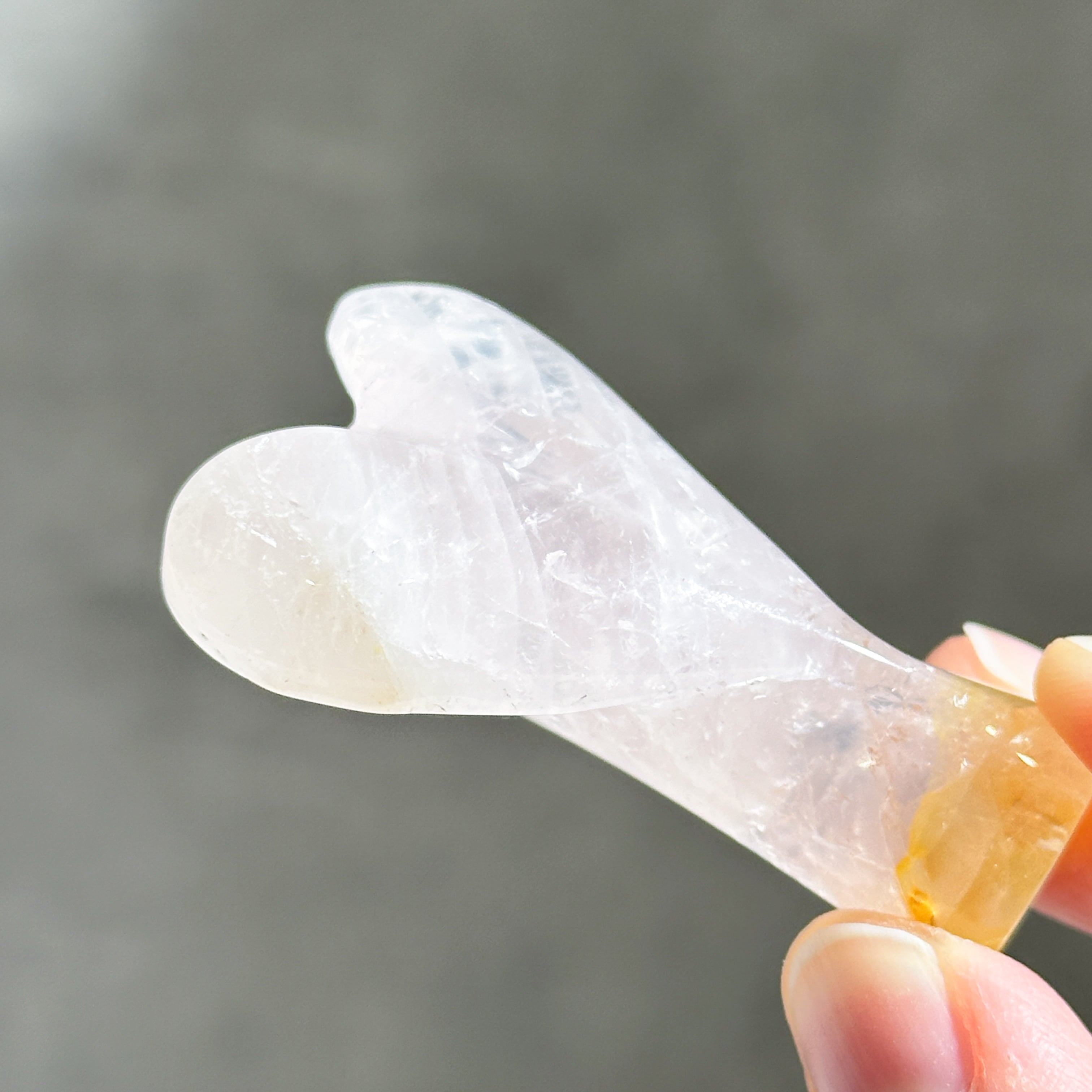 ゴールデンヒーラー×ローズクォーツ ミディアムエンジェル 21◇ Golden