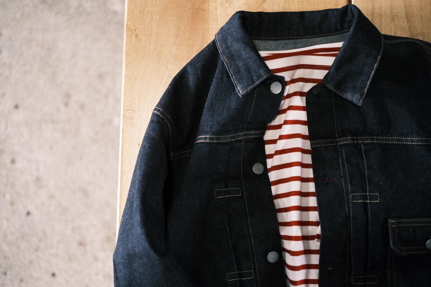 HATSKI】 Denim Jacket | Rosy+