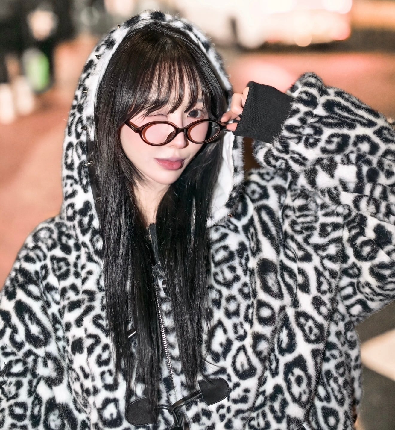 kry clothing ファーアウター 豹柄 「OTIRO」 OTIRO」 | KRY clothing