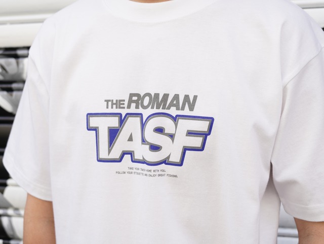 50%OFF!!　TASF / Roman Tee / White