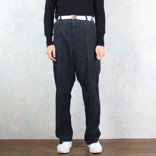 Polo by Ralph Lauren スエード レザーパンツ 【FF-3339】 | cv