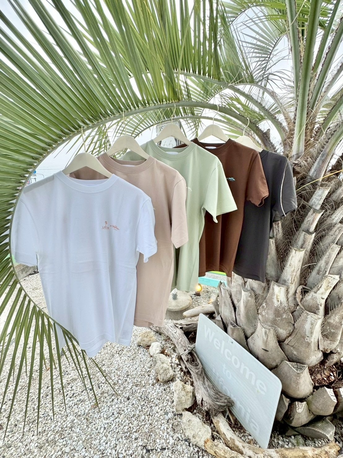LIFE is × MAPUAコラボsurf's up半袖Tシャツ¥6,500+tax