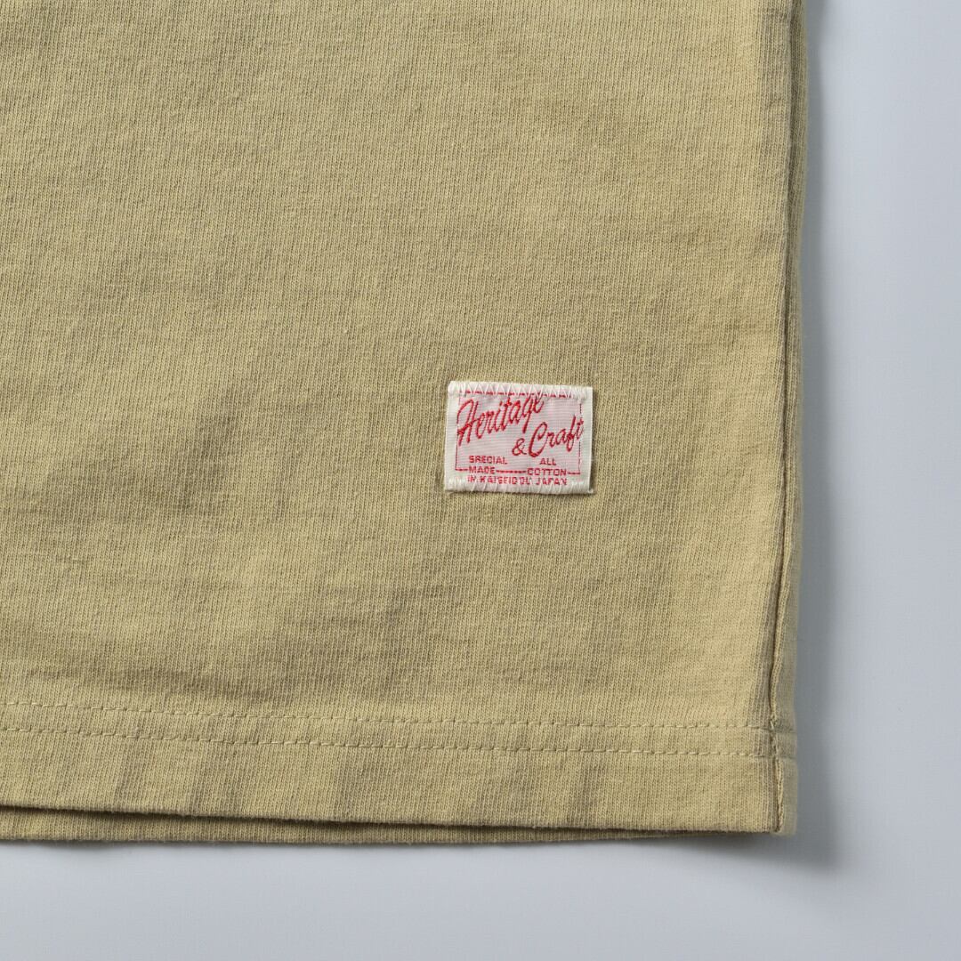 快晴堂 カイセイドウ UNIT-Tシャツ vers cote d'azule ベーシックフィット・ベージュ 納得の品質