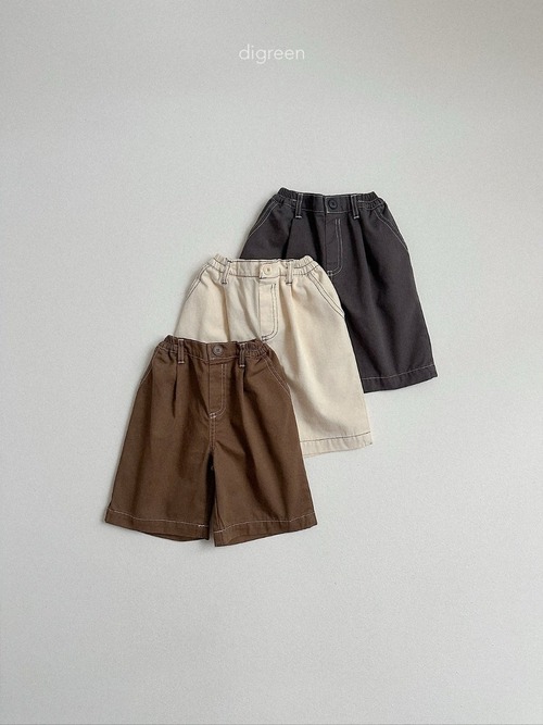 〘予約〙digreen / stitch bermuda