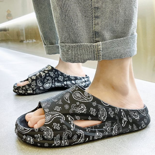 ACE FLAG スポーツサンダル ペイズリー Compton コンプトン メンズ 春