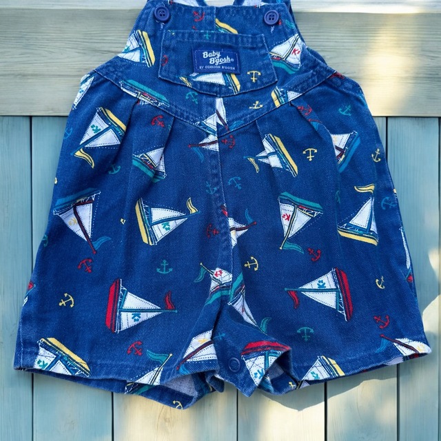 【KIDS/BABY】vintage OshKosh shortall size:18month