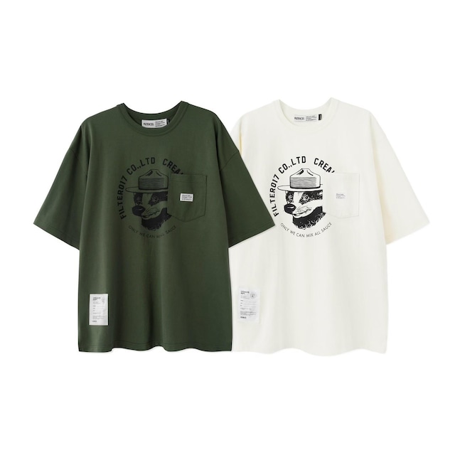 FILTER017® ミックスバジャー20SポケットTシャツ