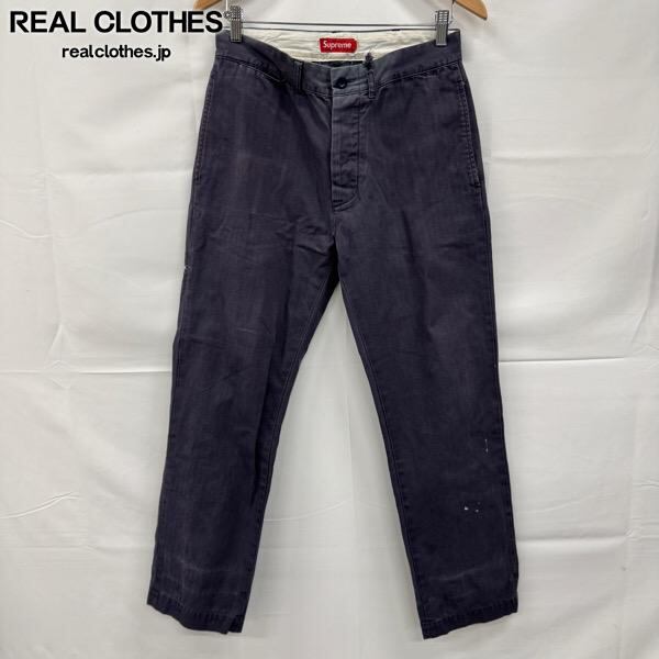 Supreme/シュプリーム【24AW】Leather Baggy 5-Pocket Jean/レザー