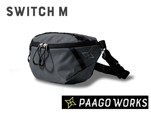 【paagoworks】 SWITCH M UG(Urban Gray)