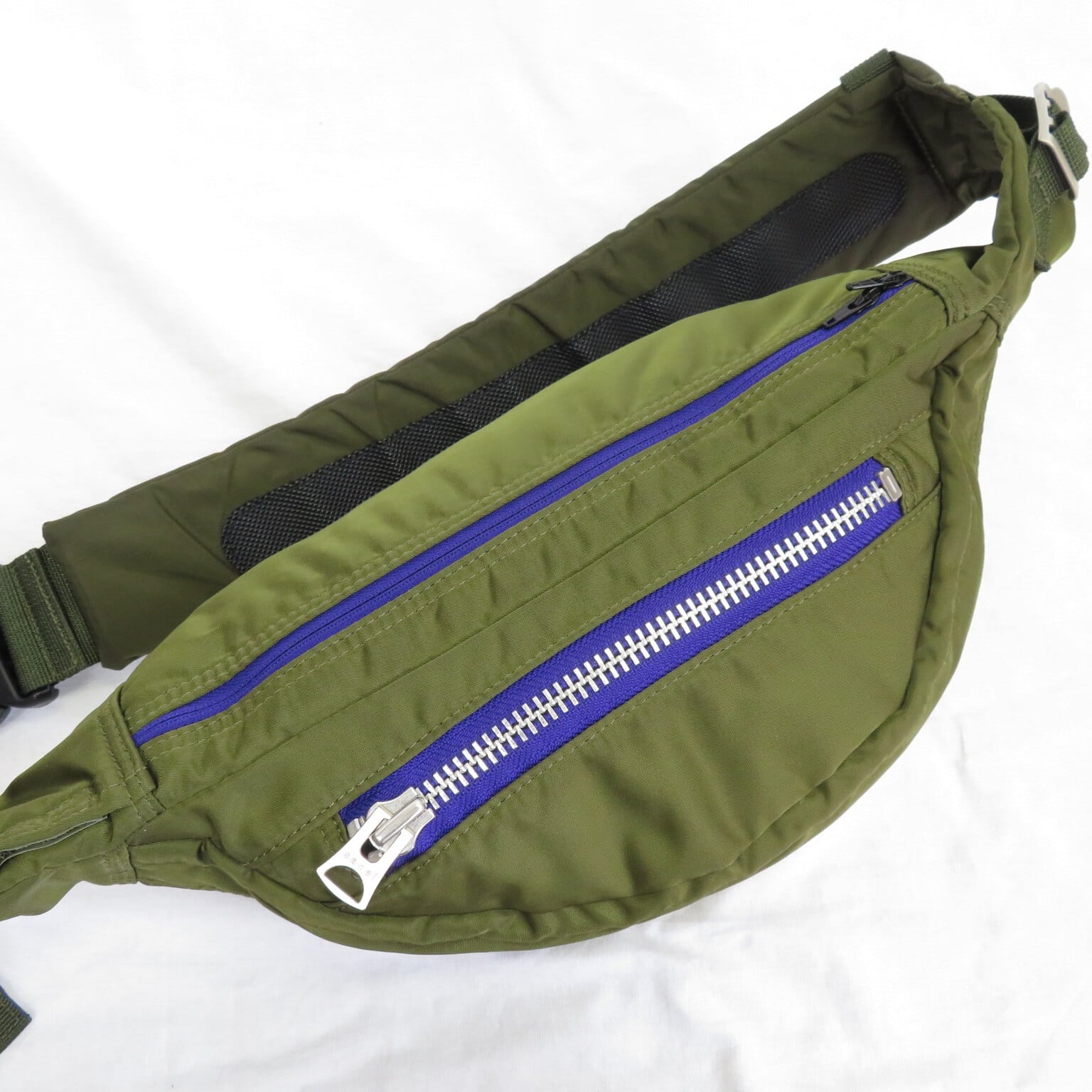 sacai x PORTER Nylon Waist Bag ウエストバッグ カーキ /サカイ 