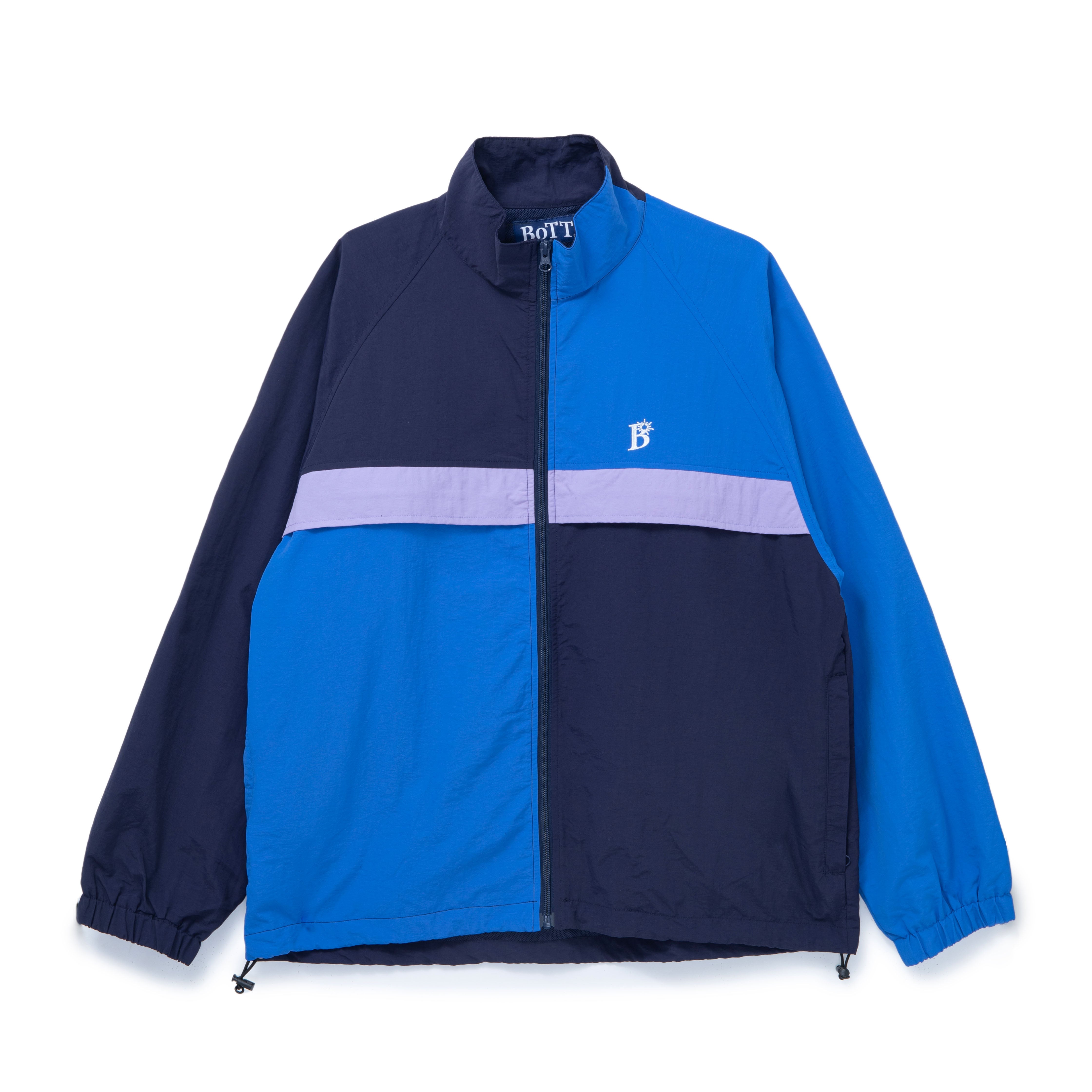 Paneled Track Jacket  Light Blue  Ⅿ