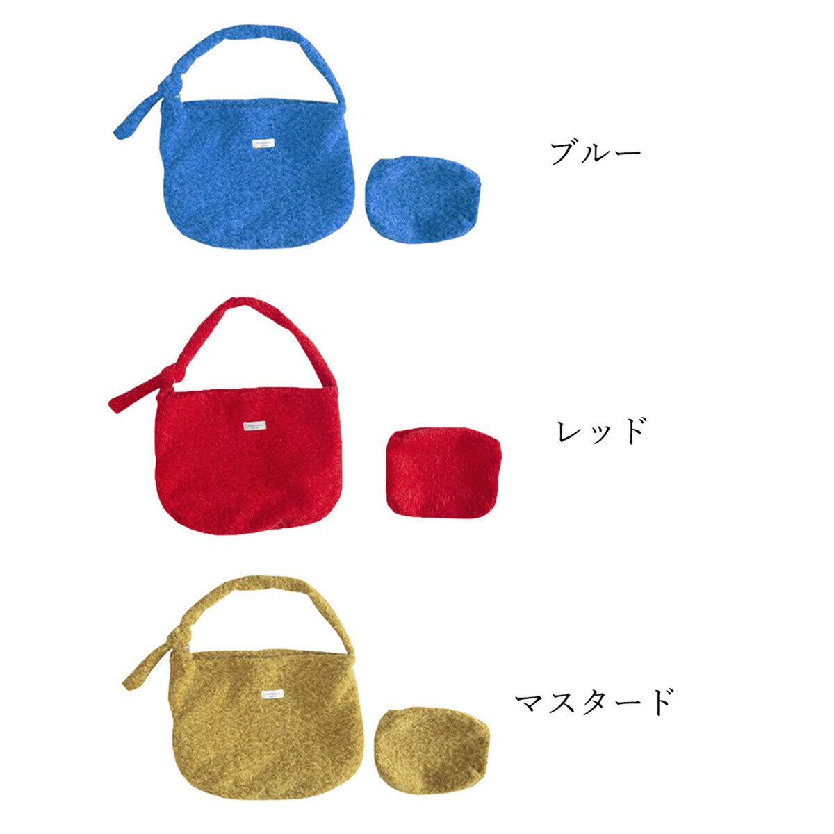 ニット トートバッグ レディース ポーチ付き バッグ 韓国 ふわふわ 大容量 折りたたみ 通勤 通学 春秋冬 ショルダー カジュアル マザーズバッグ 大人可愛い 大人女子