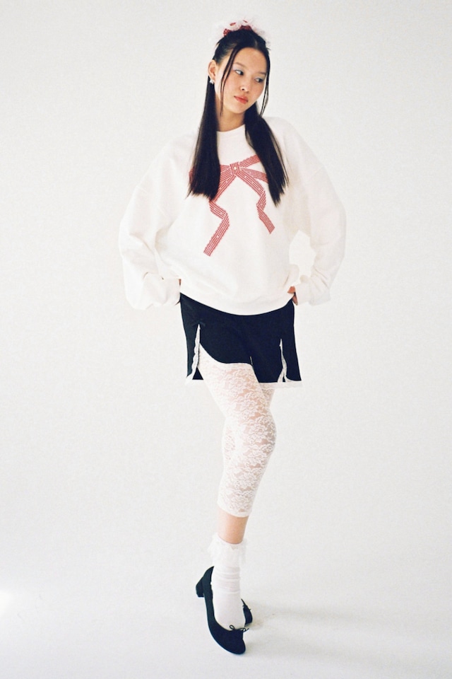 [JOLIE LAIDE] Angelina sweatshirt (White) 正規品 韓国ブランド 韓国通販 韓国代行 韓国ファッション jolielaide Vintage Lover Club 日本 店舗