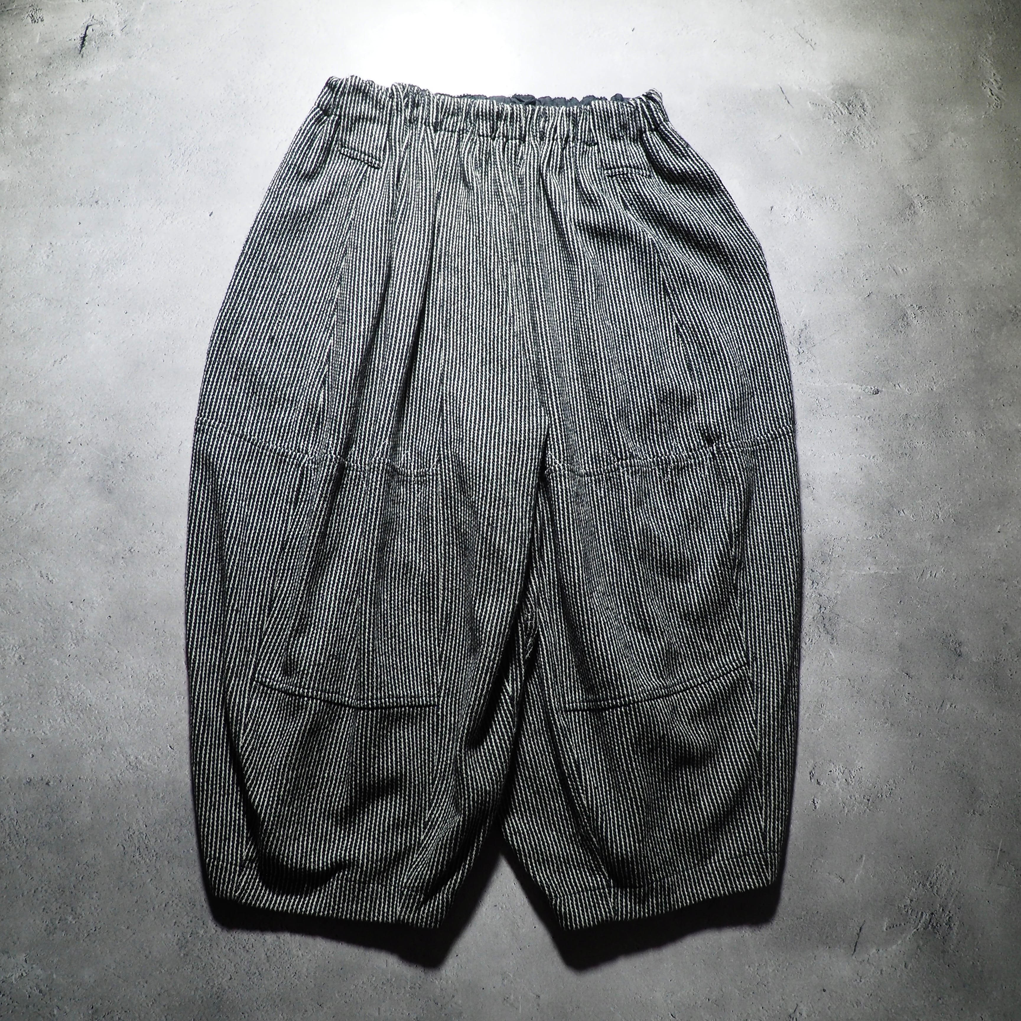 ” 萌 - moyuru ” Cotton Wide tapered Balloon pants