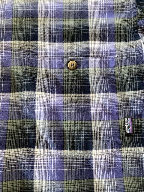 パープルブルー×オリーブM：patagonia パタゴニア オンブレ シャドー