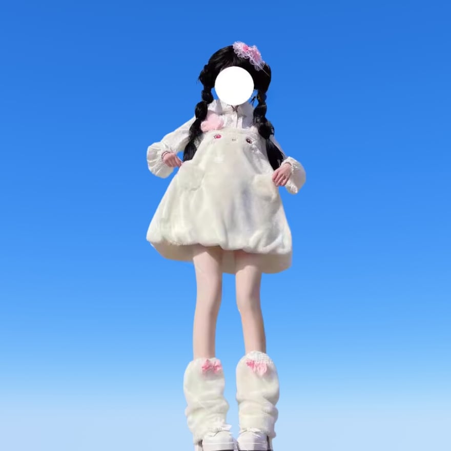 ゴスロリ通販 With U セットアップ ワンピース レッグカバー メルヘン