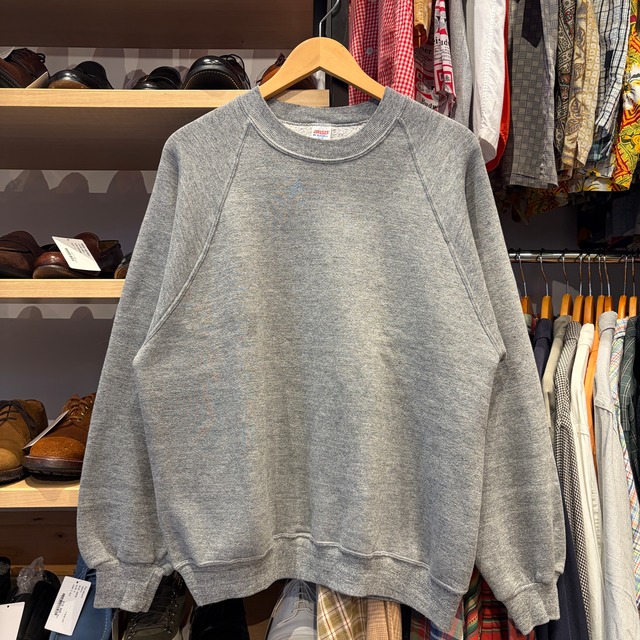 1990s JERZEES SWEAT SHIRT GRAY USA