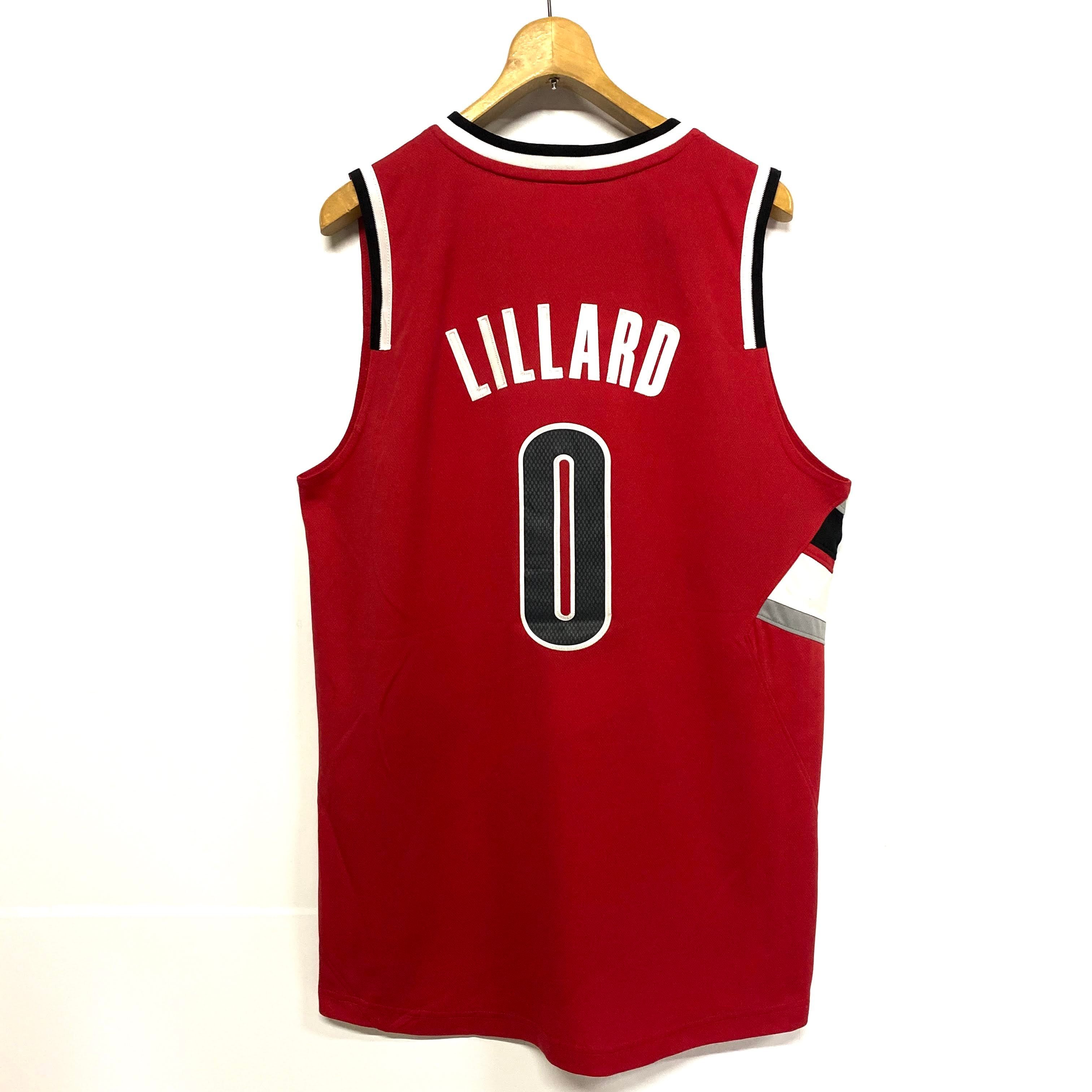 NBA ブレイザーズ MILES 23 adidas ユニフォーム　バスケ　L アディダス adidas NBA Portland Trail Blazers Damian Lillard