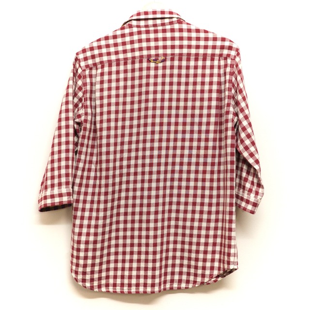 1666R2 stussy ステューシー 七分袖 チェックシャツ 未使用タグ付き 