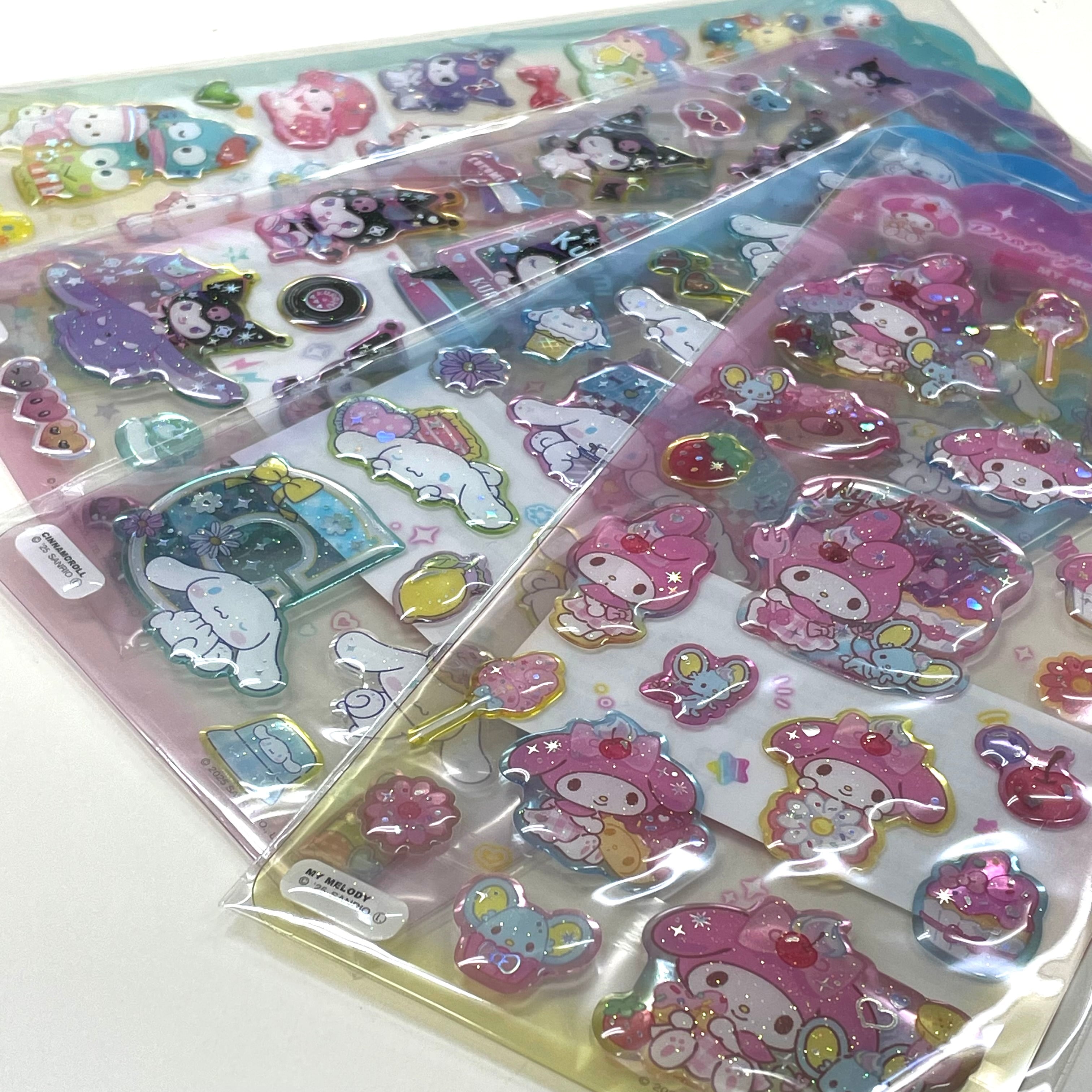 サンリオ ドロップジェリーシール 4種セット クラックス シナモロール