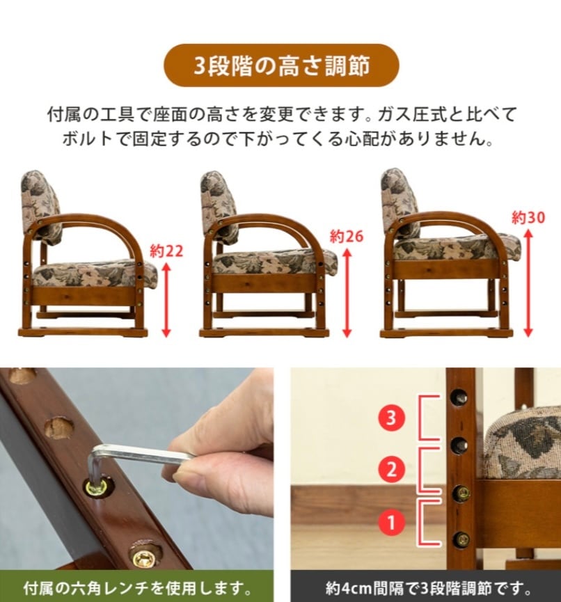 ラクラク座椅子 | LuchiLaki