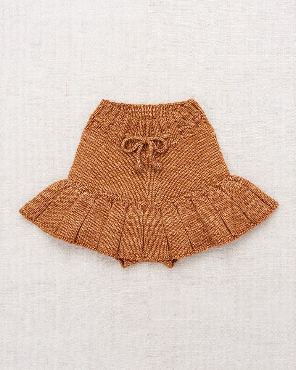 残り僅か KIDS【Misha & Puff】24AW Skating Pond Skirt / Rose Gold size34Y I AM