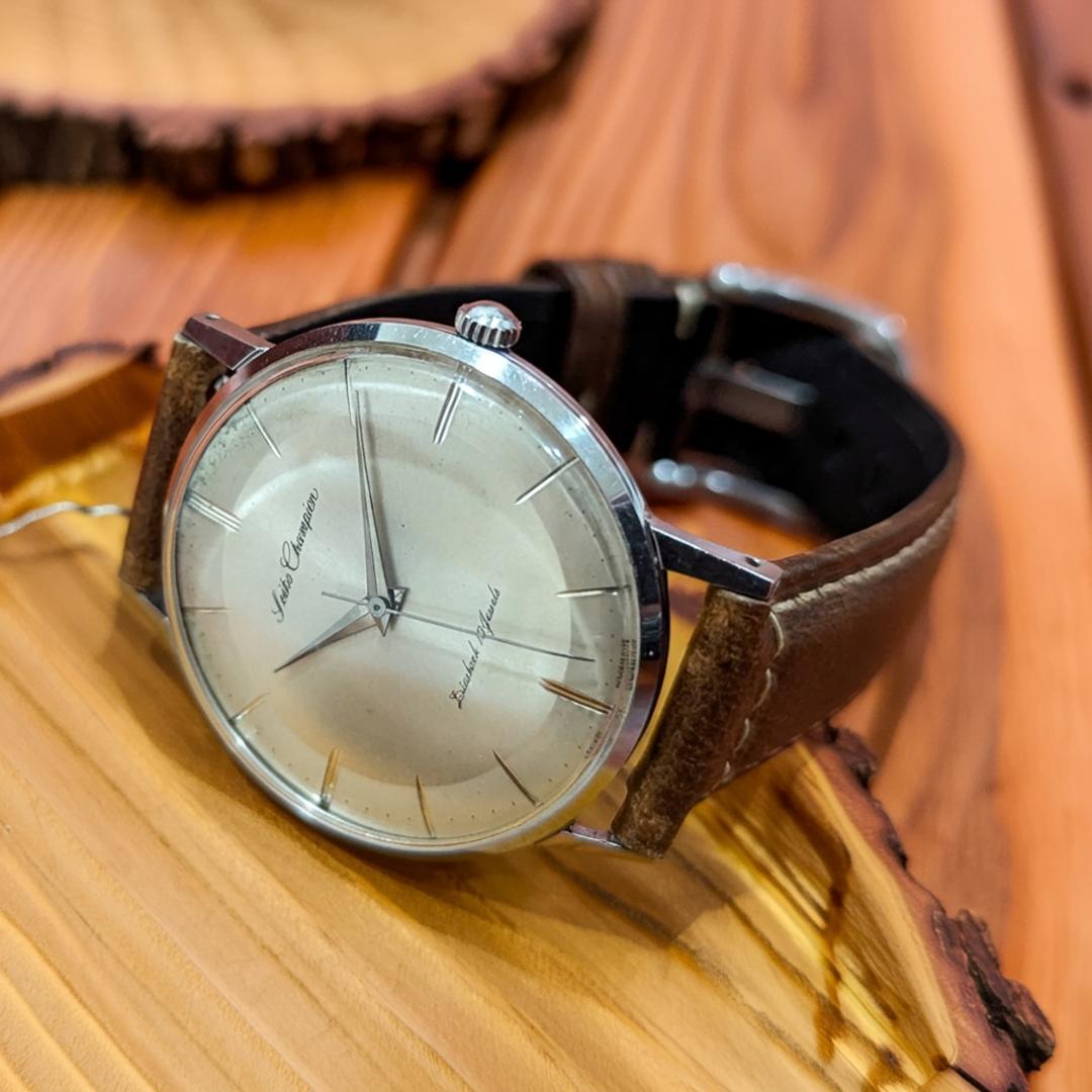 Champion】【J15004E】【美品】SEIKO/セイコー チャンピオン 19石 機械