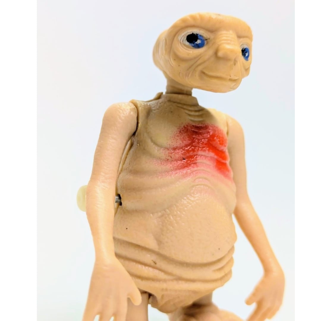 ☆ VINTAGE JUNK ☆【 E.T. 】② 1982年プラスチック製 トコトコ トイ〚アメリカン雑貨 アメトイ〛
