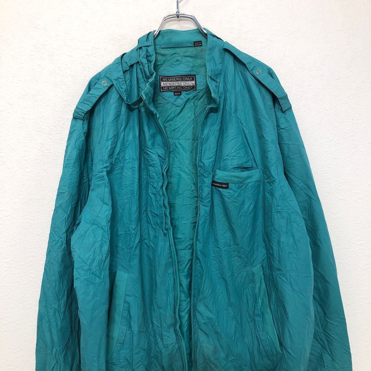 MEMERS ONLY スウィングトップ ジャケット XLT グリーン メンバーズ