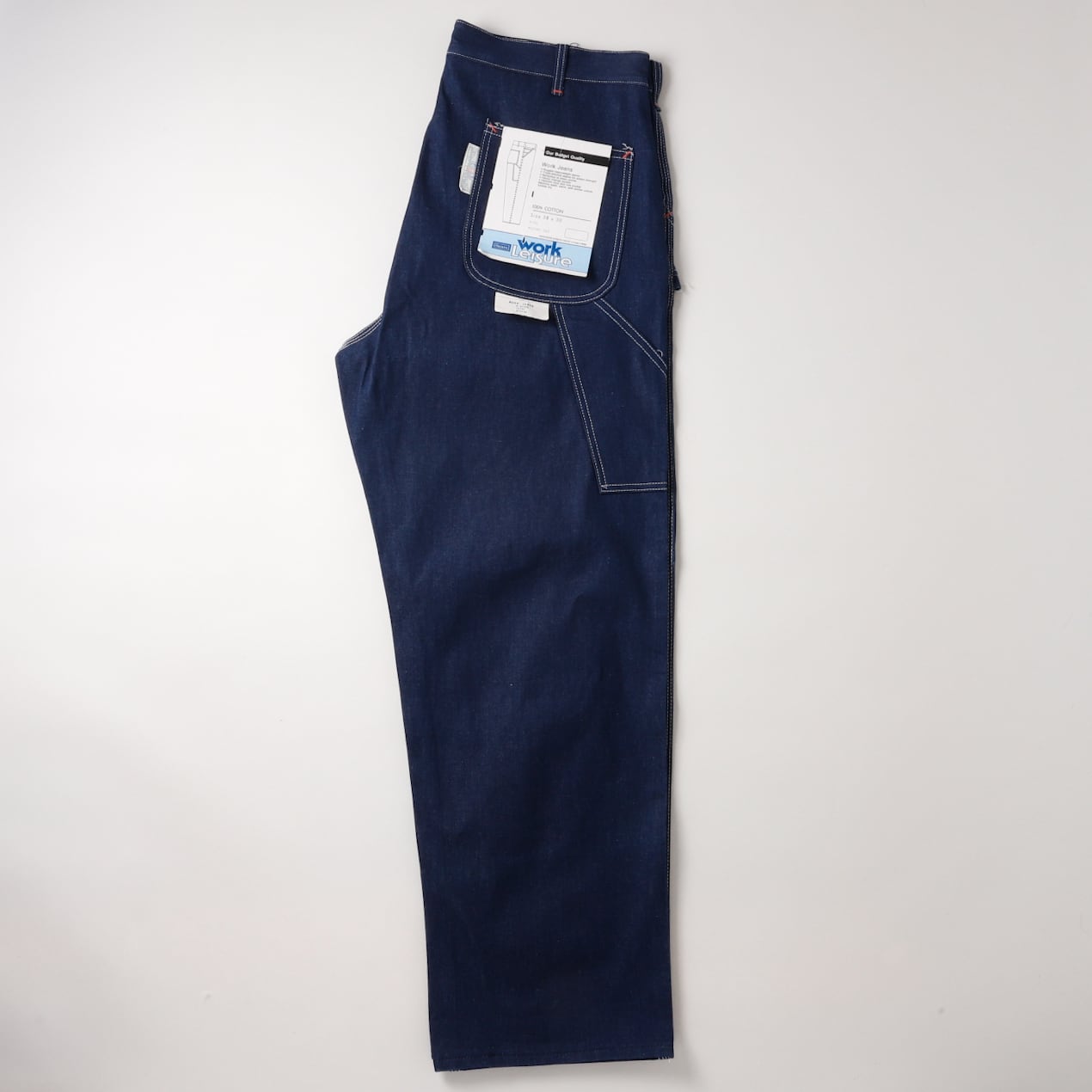 未使用】70s special vintage work denim pants Made in USA W38