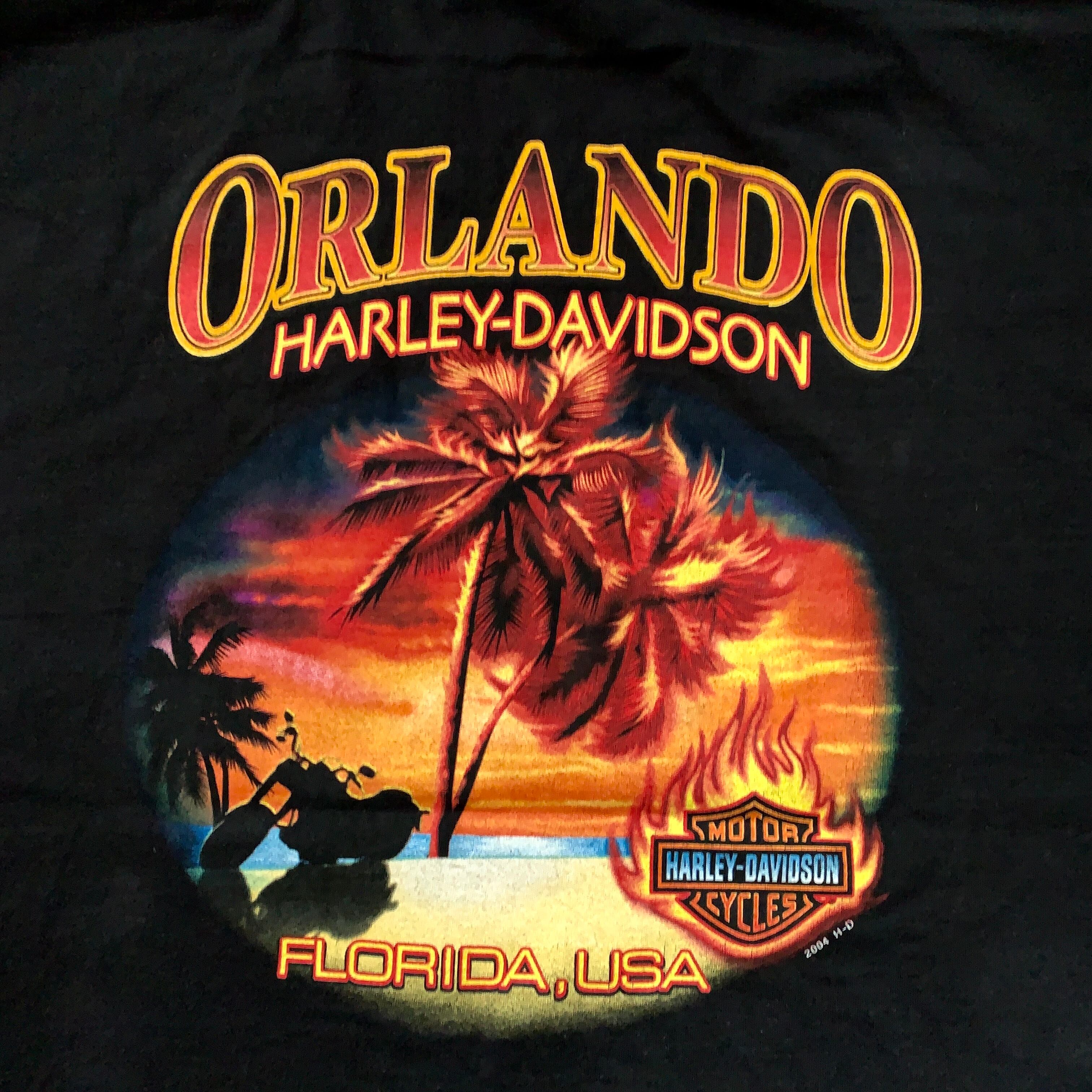 HARLEY DAVIDSON ORLANDO FLORIDA USA TEE