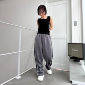 スウェットライントラックPT/チャコール