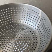 韓国のアルマイトざる 22cm