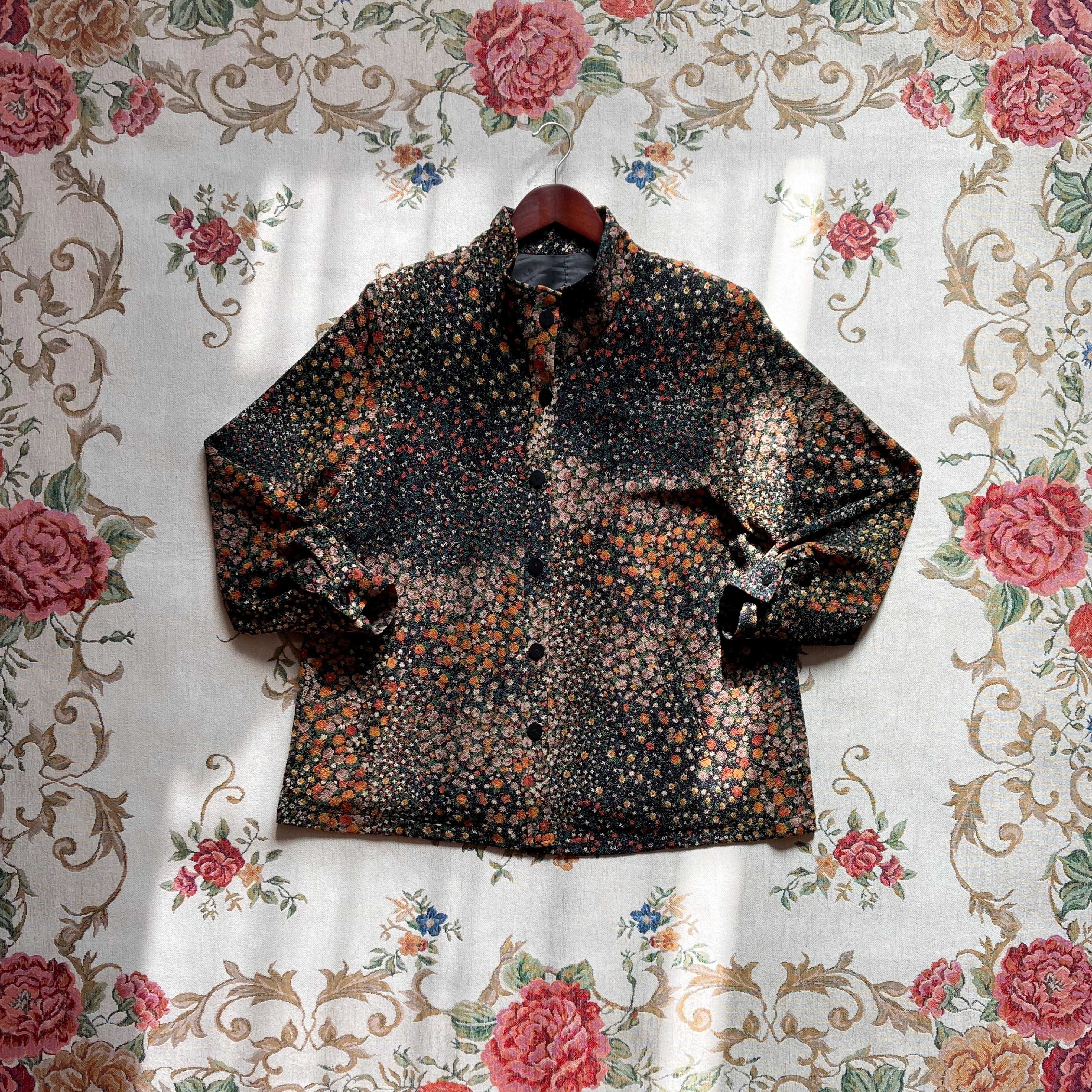 JAPAN vintage flower blouson