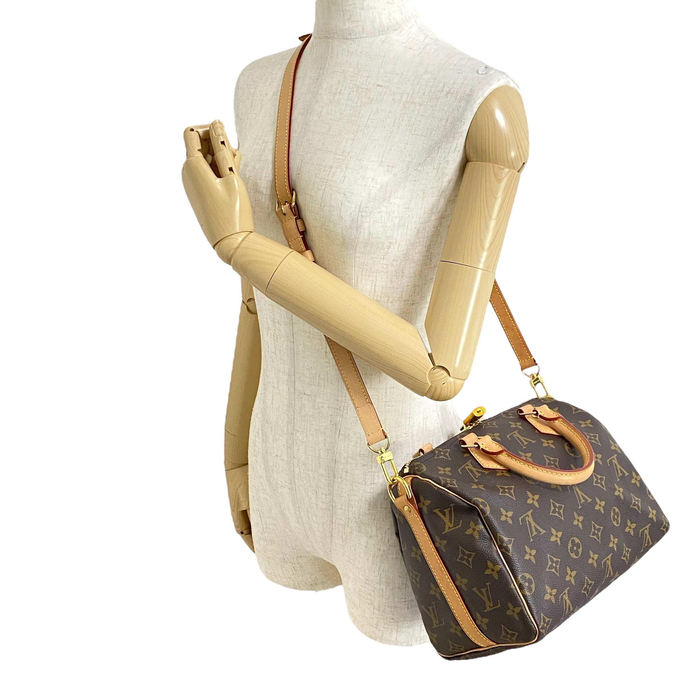 ○LOUIS VUITTON ルイ・ヴィトン モノグラム スピーディ バンド