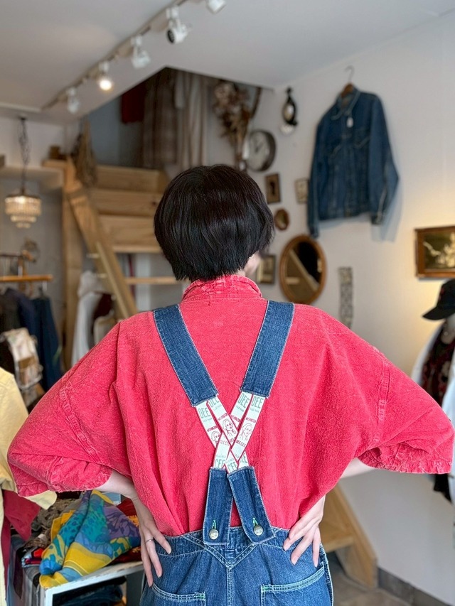 1960’s Made in USA Washington DEE CEE Low Back Denim Overalls