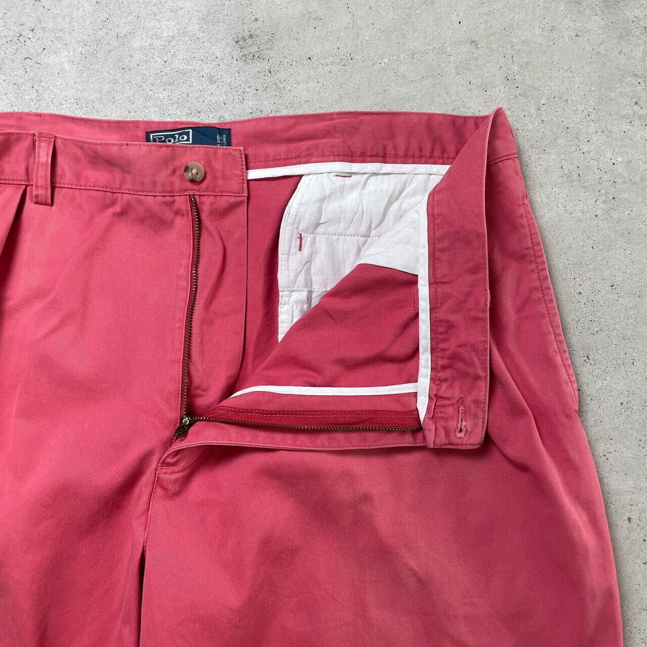 polo Ralph Lauren ポロチノ ピンク 正方形タグ usa パンツ 楽天市場