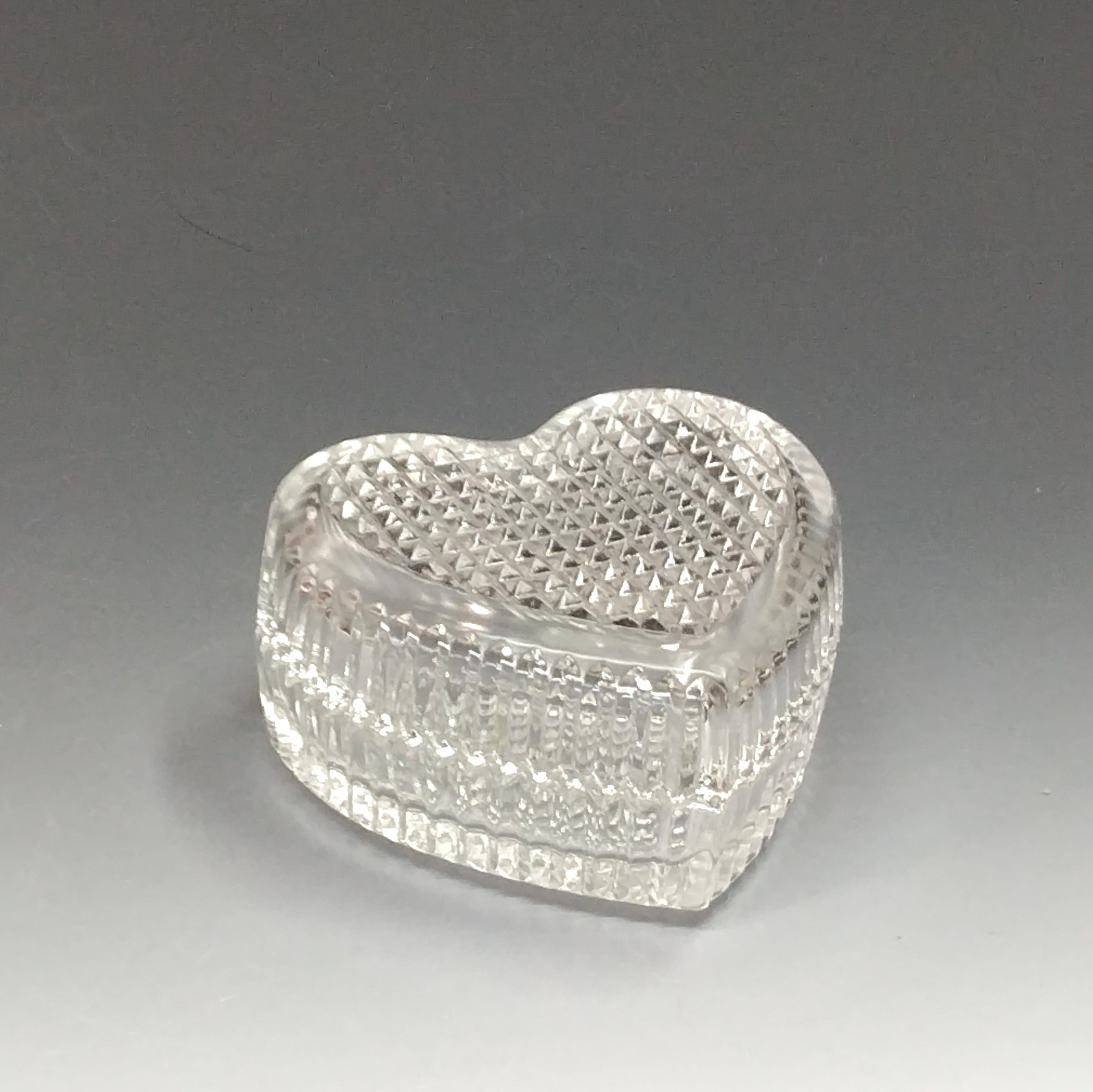 HOYA CRYSTAL　ホヤクリスタル　ハート 昭和レトロ 保谷クリスタル｜HOYA CRYSTAL ( 東京都, 1945‐2009