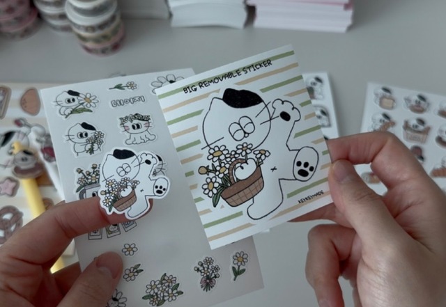 ★予約 KEYKEYMADE 〔sticker -DEISY-〕