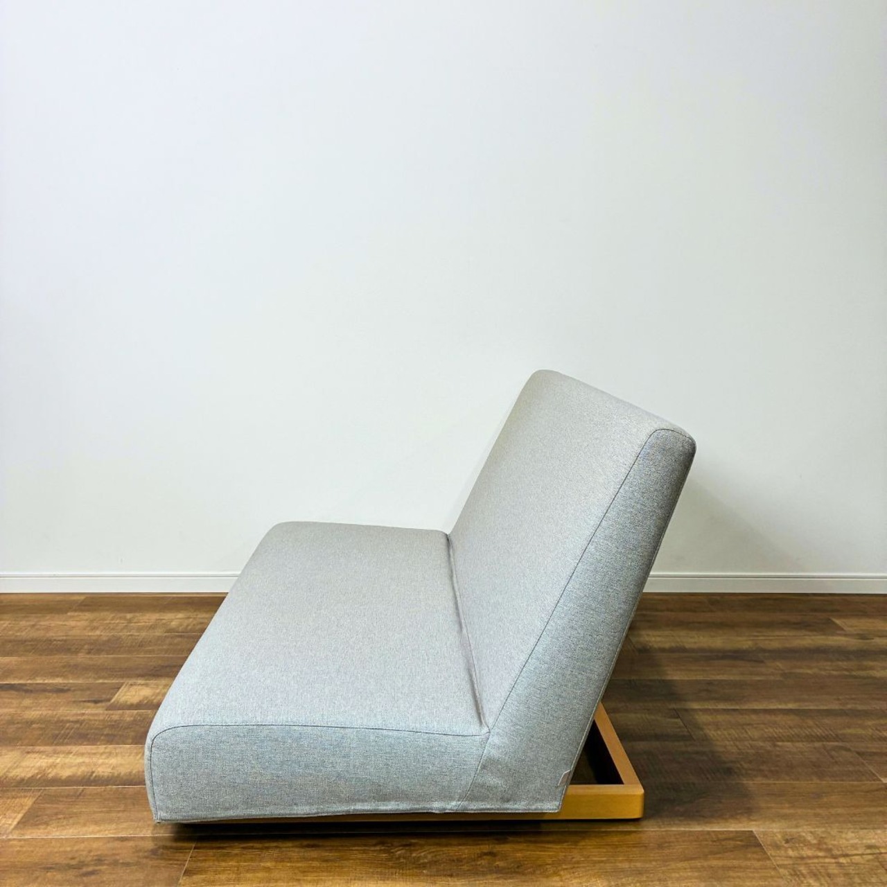 SIEVE form low sofa 2seater シーヴ フォーム ローソファ 2人掛け ソファ アームレスソファ フロアソファ ローチェア グレー系【中古】【300サイズ】