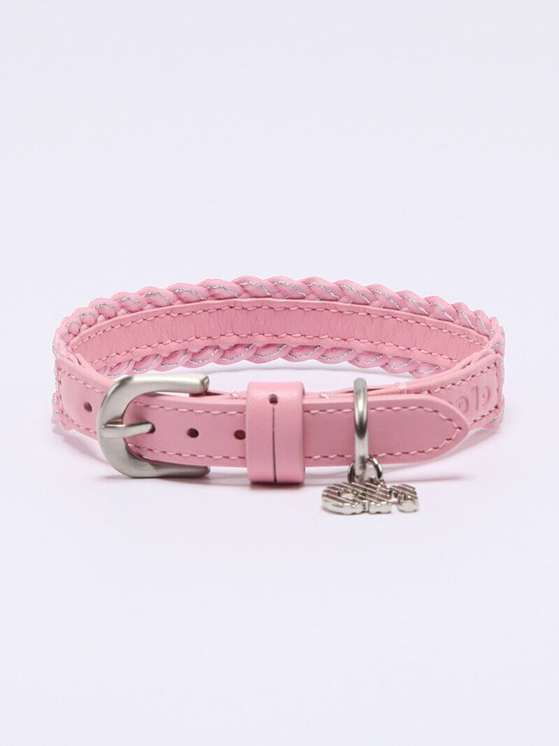 予約【orolo】rolo weaving collor (Pink)