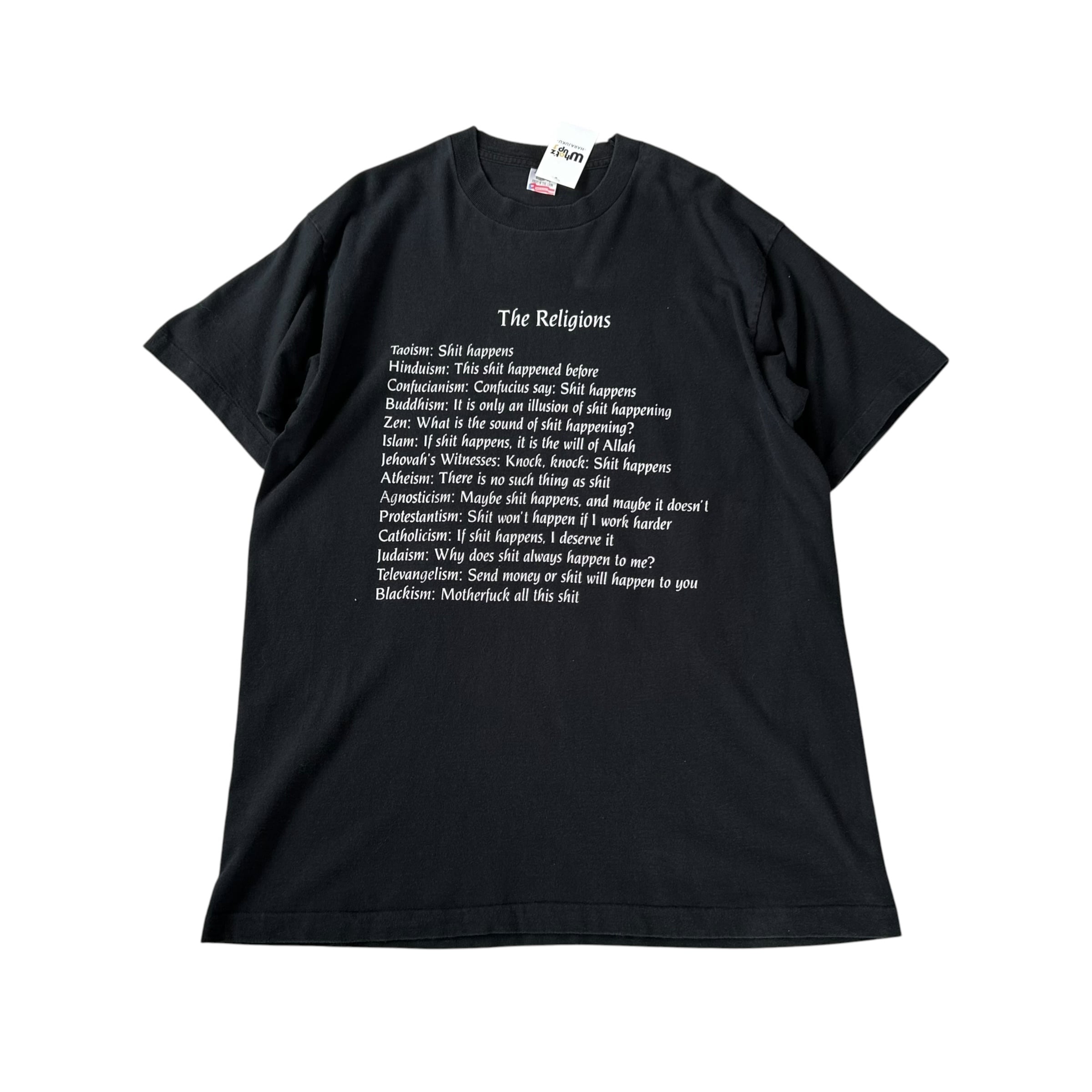 90s The Religions "fuck " T-shirt