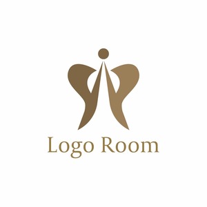 No589 高級感ある歯のロゴ【歯、茶色、高級、シンプル、スタイリッシュ、歯医者、デンタル、クリニック、商品、法人、インプラント】