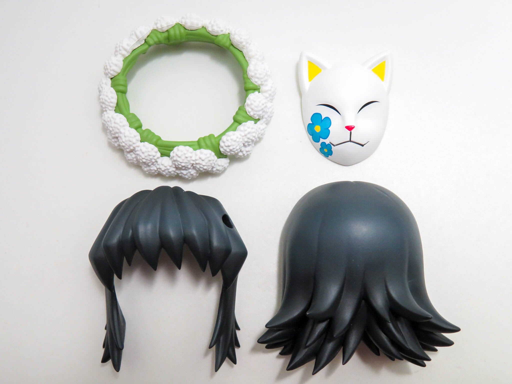 再入荷(A−ランク)【1570】 真菰 髪パーツ お面付きセミロング ねんどろいど