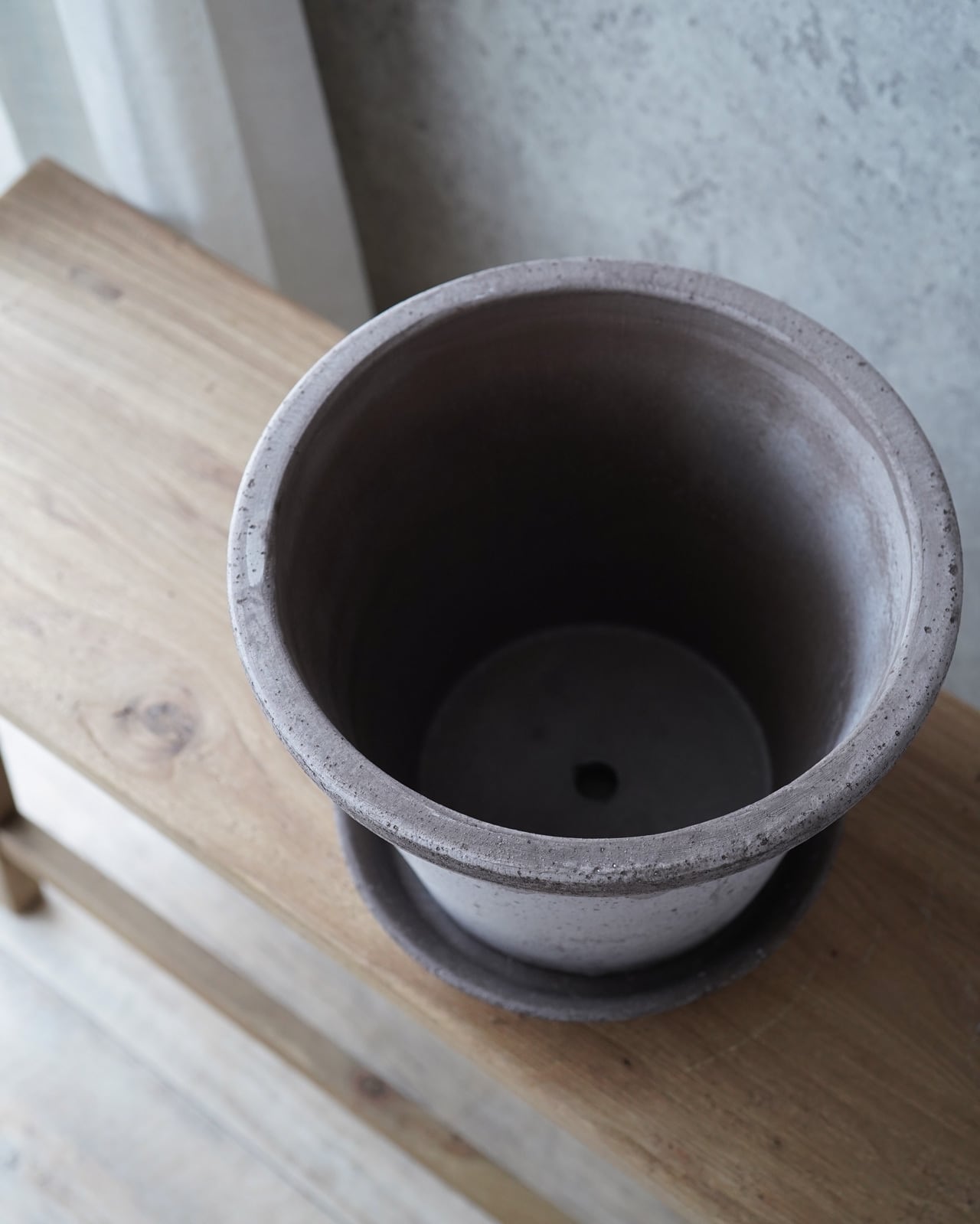 Bergs Potter】コペンハーゲン Ø25cm グレー 植木鉢【バーグスポッター
